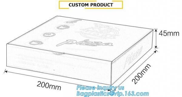 Wholesale Cheap Custom Printed Micro-Flute Die Cut Corrugated Pizza Boxes,Custom Printed Delivery Corrugated Pizza Boxes