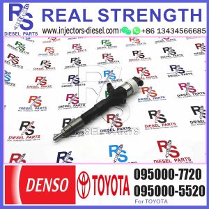 High Performance Diesel Injector 23670-30320 Common Rail Injetor 095000-7720 for