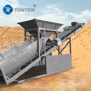China Industrial Rotary Drum Sieve Sand And Gravel Separation Drum Screen Machine factory
