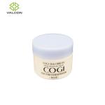 0.17 OZ Round Plastic Cosmetic Jars For Cream With Blue Screw Cap