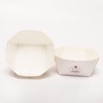 Square Polygonal Bakery Packaging Box Disposable Printed Paperboard Cake Cup