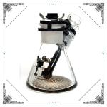 PHOENIX STAR Freezable Coil Beaker Bottom Glass Bong Smoking Water Pipe