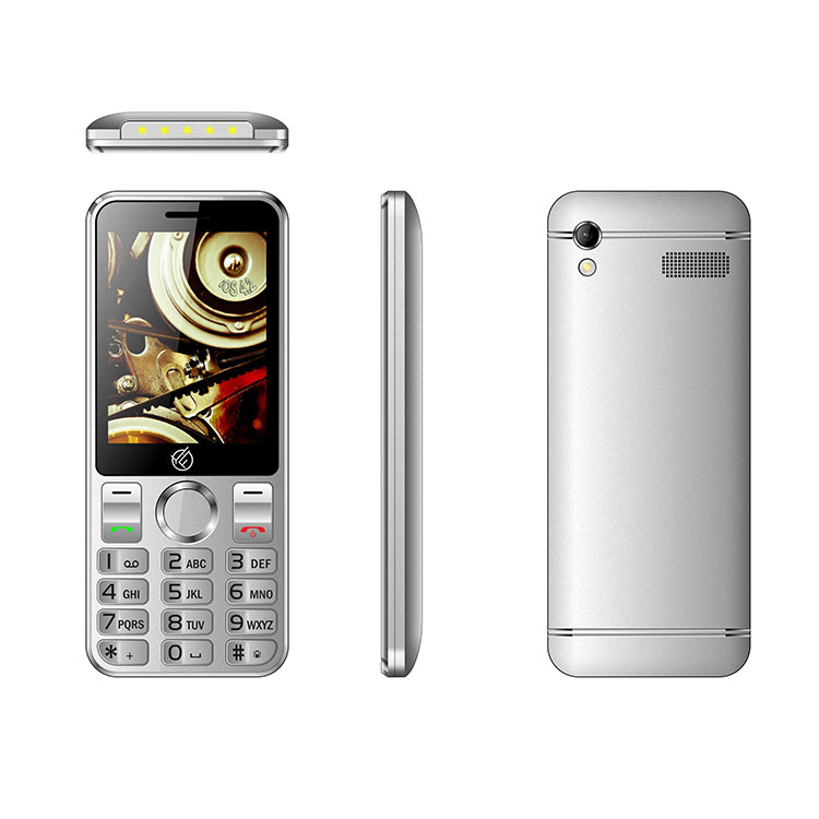 Senior Dual Sim Keypad Button Phone Shokeproof Screen Belt Clip GSM