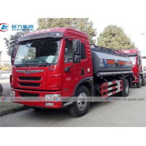 12000L FAW Ammonia Water Tank Trailer With Yuchai Engine