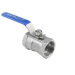Long Handle 1 1/4" Stainless Steel 304 316 One Piece Wire Button Ball Valve npt