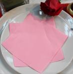40*40cm 16gsm Sunshine Yellow Color Paper Napkin Airlaid