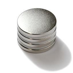 China Ndfeb Disc Neodymium Magnet N52 Diameter 25mm Thickness 6mm Cylinder Magnets factory