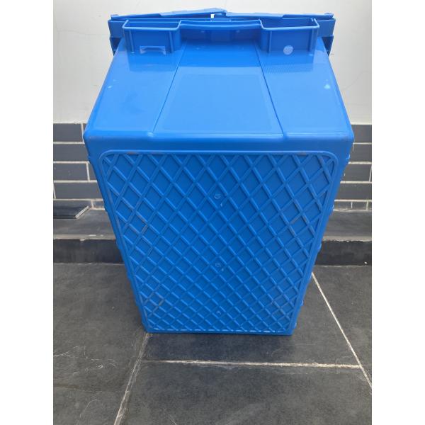 Customization Hinging Plastic Attached Lid Containers 560*380*330mm