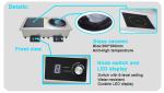 Chuhe popular home appliance range double induction cooker with 5kw