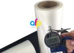 25 Micron Matt Laminating Film Roll , 495mm * 3000m BOPP Lamination Films
