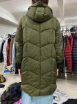 Ladies Long Line Heavy Coats With Hood/ Woman'S Wholesale Big Jacket / Cheap