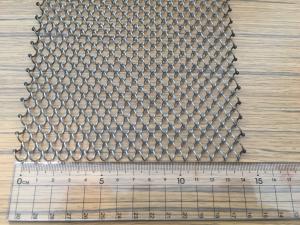 China Carbon Steel Sheets Diamond Shape Wire Mesh Manufacturing Applications factory