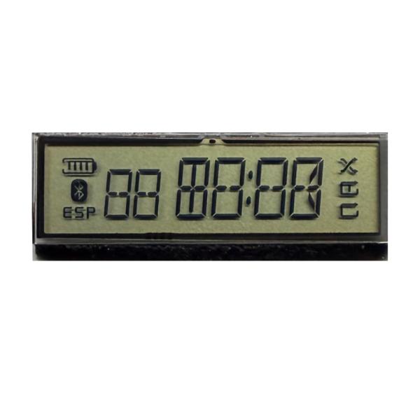 China Custom HTN LCD Display 7 Segment LCD Module for Home Appliance Control Panel Monochrome Screen Manufacturer factory