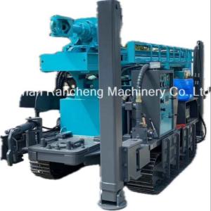 China 400m Depth Water Well Drilling Machine With Diesel Engine Power factory