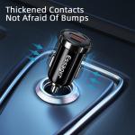 Fireproof PC Phone USB Car Chargers Mini 20W PD3.0 QC3.0