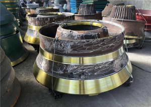 China Wear Resistant Cone Crusher Parts Mn21cr2 Concave And Mantle Customized Design factory