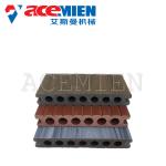 Outdoor Furniture Wood Plastic Composite Production Line For WPC Profile Making