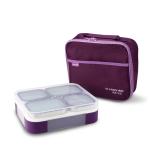 Insulated Stainless Steel Lunch Box Four Compartment 1060 ml Leak Proof Lunch