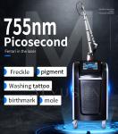 Q Switched Nd Yag Picosecond Laser Tattoo Removal Machine Skin Whitening