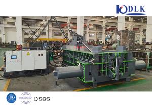 China Hydraulic Scrap Steel Aluminum Metal Baling Compactor Baler Machine factory