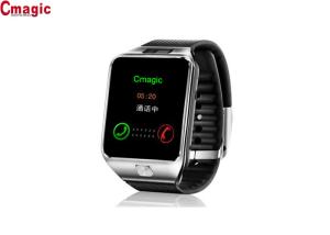 China Cmagic Mens Bluetooth Smartphone Watch , Digital Smart Calling Watch With Blood Pressure Test Heart Rate DZ09 factory