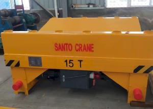 China ISO Unlimited Distance 15t Electric Transfer Trolley For Carrying Loads factory