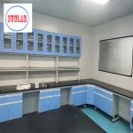 Chemistry Lab Workbench Wood Laboratory Furniture With Phenolic Resin Worktop