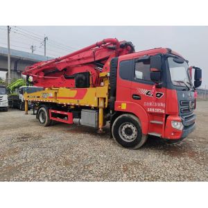 Sany concrete pump truck with excellent condition.