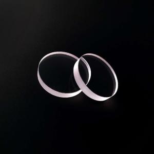 China Double Sided AR Coated 34*9.23mm F125 Laser Focusing Glass factory