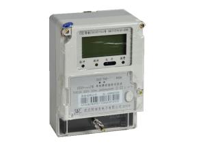 China Anti Theft Smart Electric Meter With Carrier Communication , Single Phase Fee Control factory