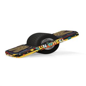 China 13m/h 700W Electric Skateboard With One Big Wheel In The Middle CE factory