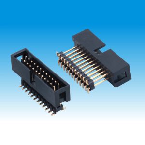 China Brass 1000VAC 3AMP 2.54mm Box Header SMT Connector factory