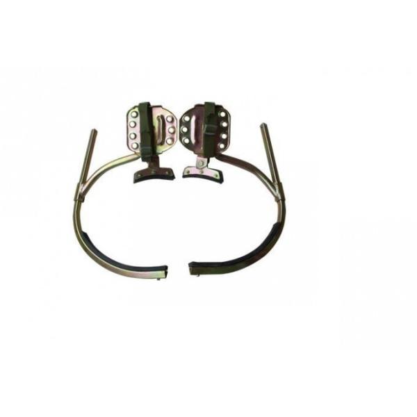 Wood / Steel Pole Climbers Construction Safety Tools With Movable Thickening