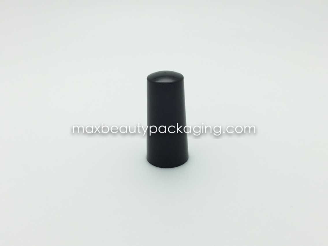 N1026 nail polish cap nail polish packaging plastic cap shiny black injection cap matte cap uv coating available