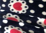 240gsm Super Soft 4 Way Stretch Velvet Fabric , Polyester Spandex Fabric For