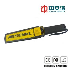 China High Brightness Led Hand Wand Metal Detector High Precision Electronic Factory on sale