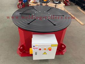 China Rotary Horizontal Welding Positioner / Welding Positioner Turntable Fast Rotation Speed factory