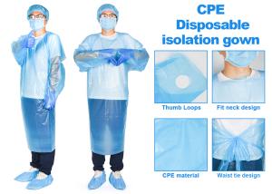 China Latex Free Medical Disposable Gowns Suit , Coveralls Protective Suit Full Body factory