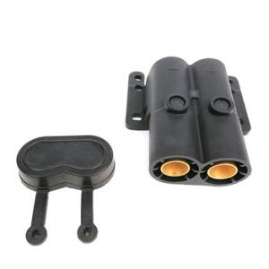 China OEM Standard Tractor Trailer Electrical Plug Brass 2 Pin Trailer Wiring Connector factory