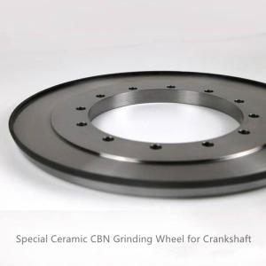 China 800mm Diamond CBN Grinding Wheel , Thrust Surface Crankshaft Grinding Wheel factory