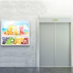 18.5/19.5/21.5/23.6'' LCD Digital Signage Hanging Digital Signage Horizontal