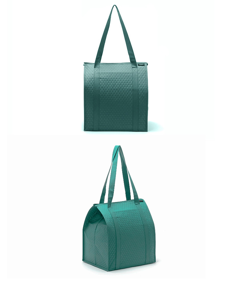 Reusable Oxford H35Cm Thermal Carry Cooler Bag For Lunch