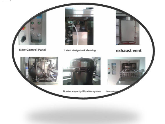 Industrielle Befestigungs-Werkzeuge schablonieren Reinigungs-Maschine 200-600l/Minute