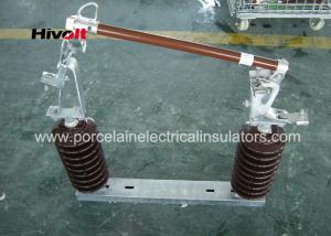 China 46KV Porcelain Dropout Fuse Cutout Brown Color Conventional Type factory