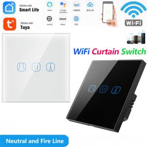 China Blind WiFi RF Smart Switch 100-240VAC WiFi Smart Touch On Off In Bedroom factory