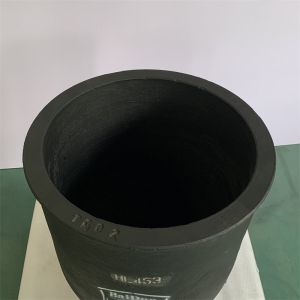 China Silicon Carbide Graphite Crucible for Silver Melting factory