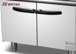 Stainless Steel Commercial Refrigerated Preparation Pizza Counter Fridge
