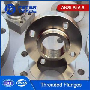 China SS304 316L Stainless Steel Threaded Flanges ASME B16.5 Raised Face High Pressure Class 1500LB 1/2'' To 24'' Inch factory
