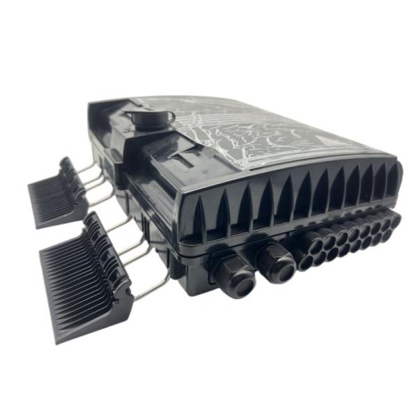 RoHS Certified 16 Core 1 8 PLC Splitter Outdoor Wall Mounted Fiber Optic