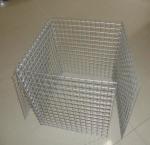 100x100x50cm Welded Gabion Wire Mesh Retaining Wall For Building Square Hole